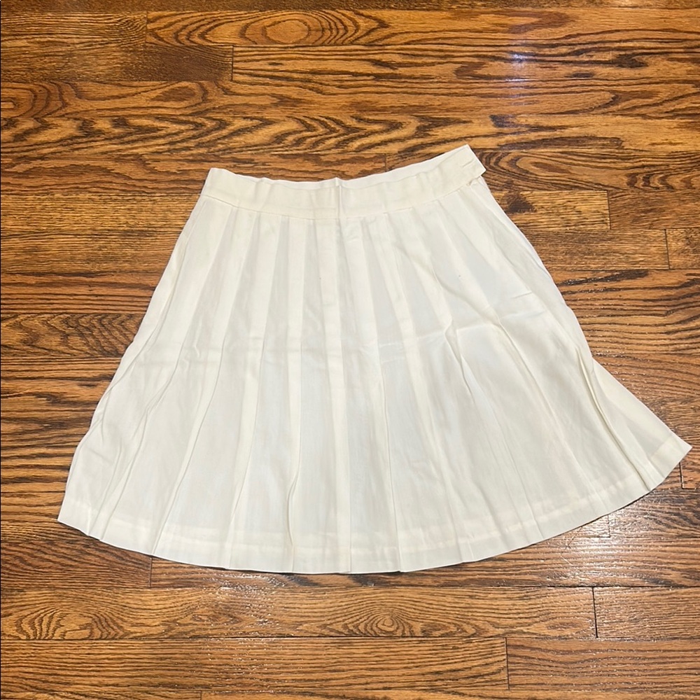 Chic Cream A-Line Skirt